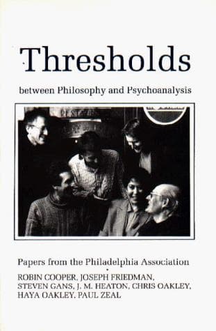 Tapa de Thresholds Between Philosophy and Psychoanalysis