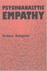 Tapa de Psychoanalytic empathy