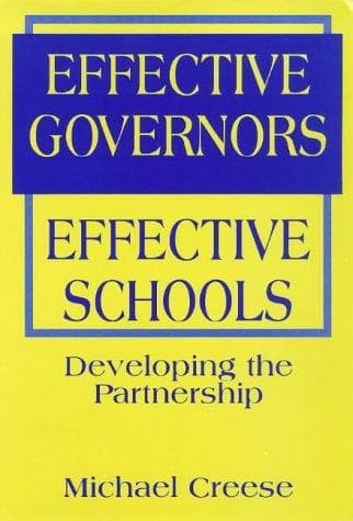 Tapa de Effective governors, effective schools