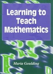 Tapa de Learning to teach mathematics