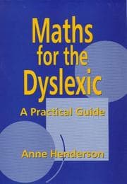 Tapa de Maths for the dyslexic
