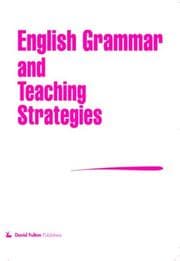 Tapa de English Grammar and Teaching Strategies
