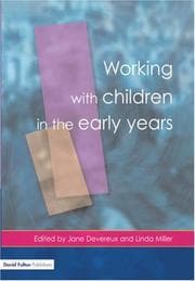 Tapa de Working with Children in the Early Years