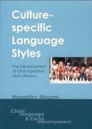 Tapa de Culture-specific language styles