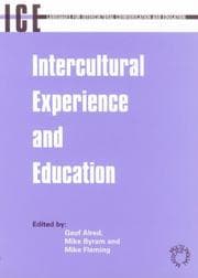 Tapa de Intercultural experience and education