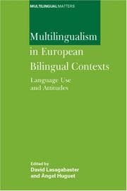 Tapa de Multilingualism in European bilingual contexts