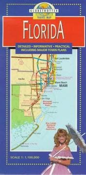 Tapa de Florida Travel Map