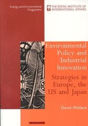 Tapa de Environmental policy and industrial innovation