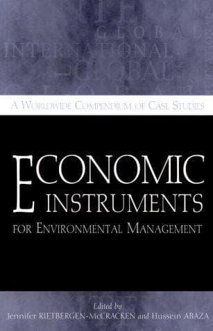 Tapa de Economic Instruments for Environmental Management