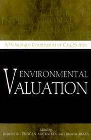 Tapa de Environmental valuation
