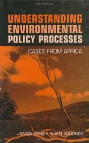 Tapa de Understanding environmental policy processes