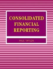 Tapa de Consolidated Financial Reporting (Accounting and Finance series)