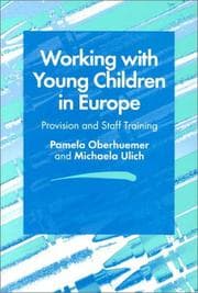 Tapa de Working with young children in Europe