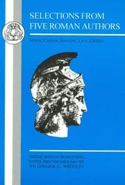 Tapa de Selections from Five Roman Authors