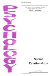 Tapa de Social Relationships (Open Learning Units in Social Psychology)