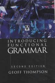 Tapa de Introducing Functional Grammar (Arnold Publication)