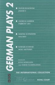 Tapa de Germany Plays 2 (Nick Hern Books)