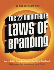 Tapa de The 22 immutable laws of branding