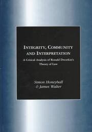 Tapa de Integrity, community, and interpretation