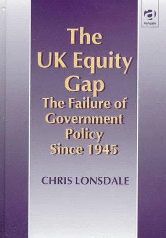 Tapa de The UK equity gap