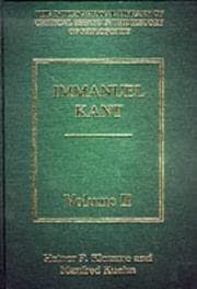 Tapa de Immanuel Kant
