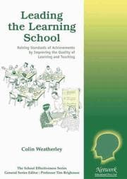 Tapa de Leading the Learning School (School Effectiveness S.) (School Effectiveness)