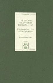 Tapa de The theatre of Antonio Buero Vallejo