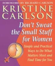 Tapa de Don't Sweat the Small Stuff for Women