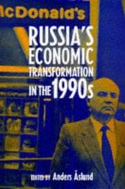 Tapa de Russia's Economic Transformation in the 1990s
