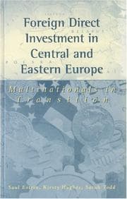 Tapa de Foreign direct investment in Central and Eastern Europe