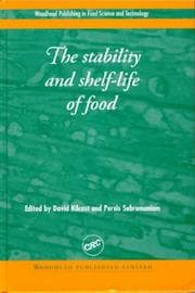 Tapa de The Stability and Shelf Life of Food (Woodhead Publishing in Food Science and Technology)