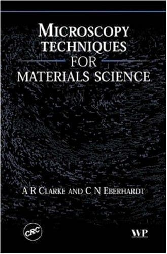Tapa de Microscopy Techniques for Materials Science