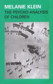 Tapa de Psycho-Analysis of Children