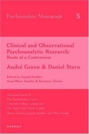 Tapa de Clinical and Observational Psychoanalytic Research