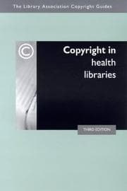 Tapa de Copyright in health libraries