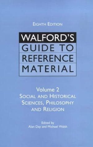 Tapa de Walford's guide to reference material