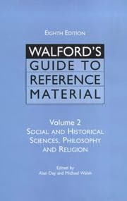 Tapa de Walford's guide to reference material