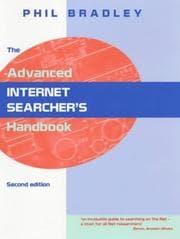 Tapa de The advanced Internet searcher's handbook