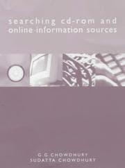 Tapa de Searching CD-ROM and online information sources