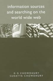 Tapa de Information sources and searching on the World Wide Web