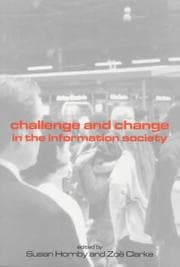 Tapa de Challenge and change in the information society