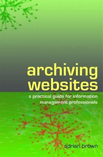 Tapa de Archiving Websites