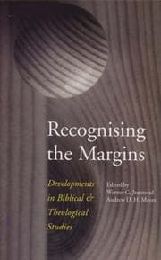 Tapa de Recognising the margins