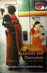 Tapa de Institutions, relations, and outcomes