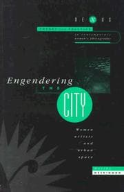 Tapa de Engendering the city