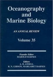 Tapa de Oceanography and Marine Biology Vol. 32