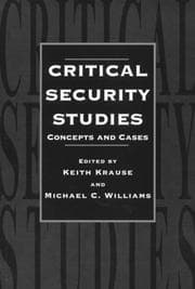Tapa de Critical Security Studies