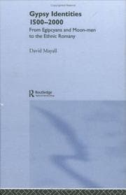 Tapa de History of Gypsy Identities