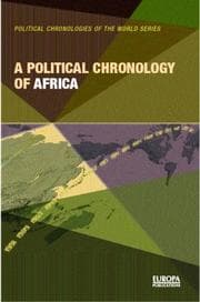 Tapa de Political Chronology of Africa