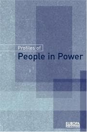Tapa de Profiles of people in power